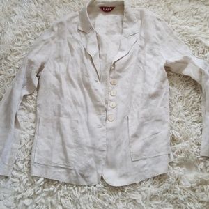 100% pure Linen jacket